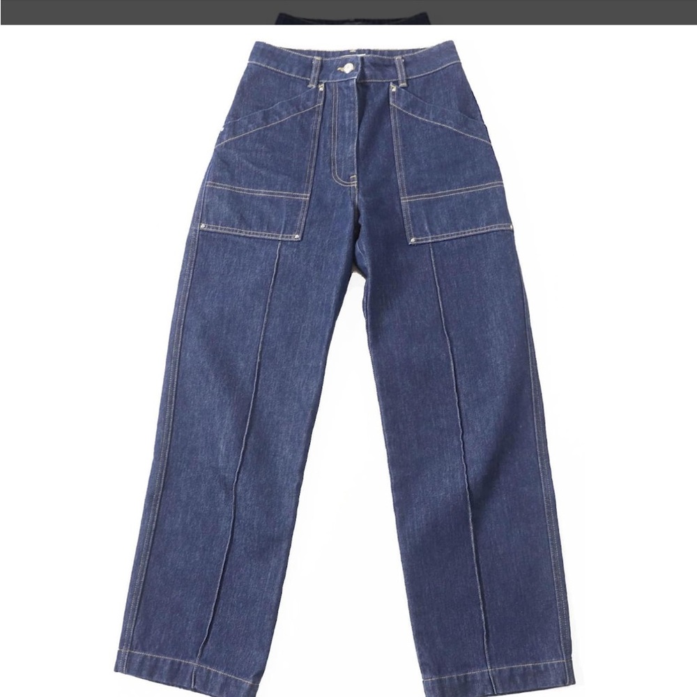 Moncler Dark Blue Jeans